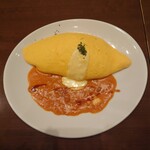 卵と私 - とろ～りチーズのトマトクリームオムライス(大盛)
