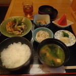 季節料理 なみき - 太刀魚唐揚甘酢アンのランチ