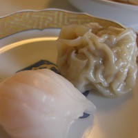 創作中華 一之船入 - えび蒸しと肉焼売、搾菜