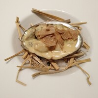 Recette - アワビ ポルチーニ茸 イタリアのアルバの白トリュフを使ったフリカッセ（煮込み）