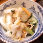 神楽坂ささ木 - ⚫土佐酢の野菜
