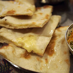 Indhian Resutoran Ando Ba- Ta- Ri- - ターリーセットのナンをチーズナンに変更