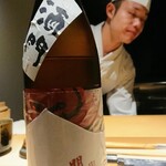 鮨 唐島 - 長野県の明鏡止水酒門鬼辛純米、マスクボトル