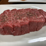 龍園 - 【2020.11.12】赤身ロースステーキ 2500円