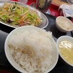 とん平食堂 - 野菜炒め定食