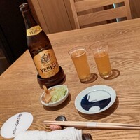 築地青空三代目 大名古屋ビルヂング店 - ◆エビス・中瓶◆750円♪