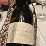 カンテサンス - 2001年シャンボールミュジニーレザムールスプルミエクリュ