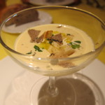 リストランテ ラ チャウ - コーンスープのサマートリュフ添え