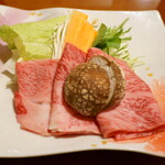 乳頭温泉郷 妙乃湯 - 鍋物：県産 由利牛しゃぶしゃぶ