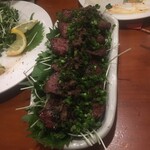 美味ぇ津゛ - 牛ハツステーキ