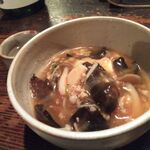 Sasuraibito - お通しの餡掛け豆腐
