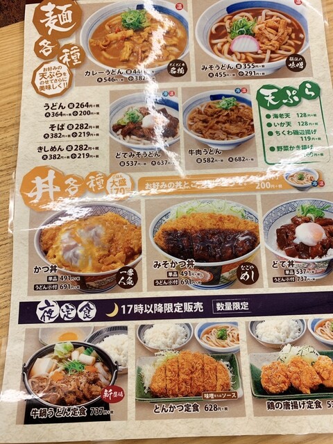 メニュー写真 どんどん庵 伏見店 伏見 うどん 食べログ