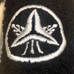 鮨 心白 - 先づは扉と同じ印章の入ったお手拭きを使います