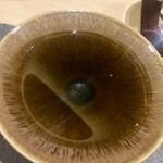 鮨 心白 - 酒器にもかなり凝り始めましたね