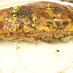 マックスバリュエクスプレス - 「【鉄板】広島風お好み焼き（そば）」（税別498円）