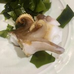 鮨 心白 - アオリ烏賊の下足　小ぶりですが味が濃い　つまり旨い