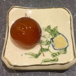 鮨 心白 - すっぽんの卵です　健康になれそうな気がします（笑）