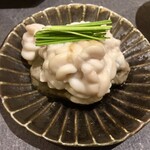 鮨 心白 - マタチ蒸しの下に舞茸ムース　強烈に旨い！