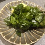 鮨 心白 - 若布たっぷりいただきました