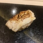 鮨 心白 - 穴子はふんわりトロトロ　でももうすぐ終わりかぁ