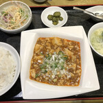 福満楼 - 麻婆豆腐定食(780円)