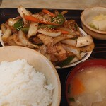 Tonkatsu Yoshie - 朝せん焼き定食