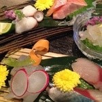 海鮮酒菜げんげ - お造り5種盛