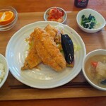 鰆 - アジフライ定食