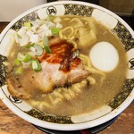 すごい煮干ラーメン凪 - 味玉ラーメン中盛り（180g）