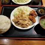 てけてけ - 定食全図。