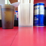 ラーメン二郎 - 卓上