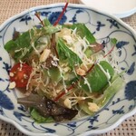 玄海鮨 - 玄ランチには サラダも付きます