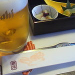 Amimoto Bekkan - 生ビールと共に。