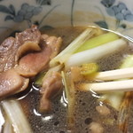 賀登屋 - 鴨肉とネギ