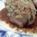 ビストロ ラ ベルポルト - チキンのアップ