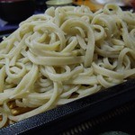 磯料理マルサ - （2012/7月）「十割そば並み盛」のアップ