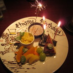 ビストロ・ド・シュマン - 【バースデープレート】