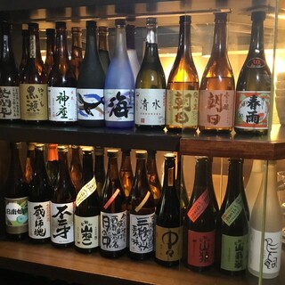 隠れ家だけのこだわり本格焼酎&日本酒