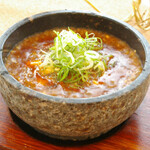Stone-grilled mapo rice