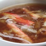 蟹肉魚翅湯 (1人份)