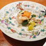 jasuminokukounan - 帆立と野菜の強火炒め