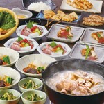 鶏料理専門店 とりかく - 冬の水炊き5000円コース