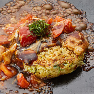 Tomato Okonomiyaki won the Ministry of Agriculture, Forestry and Fisheries General Food Bureau Award