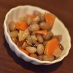 ワインバー バッカス - 茹でた落花生と湯葉の中華風和え物（５５０円）２０２０年１１月