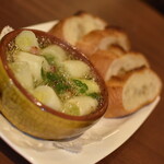 ワインバー バッカス - 火傷に気をつけてね、ネギージョ（７００円）２０２０年１１月