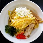 厚別 大和軒 - 冷し麺のアップ