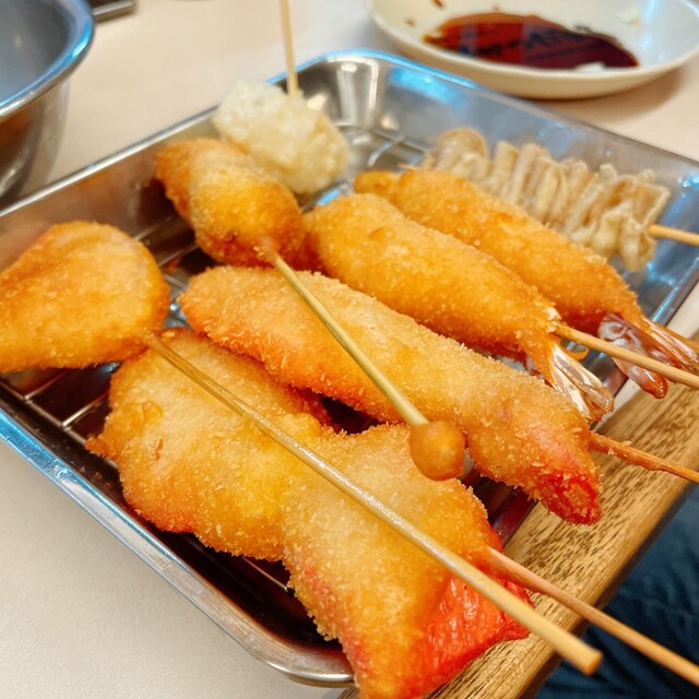 串かつ だるま 北新地店 北新地 串揚げ 串かつ 食べログ