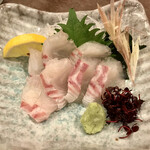 竹うち - 活鯛サシミ