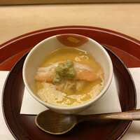 弥助 - 松葉蟹の茶碗蒸し