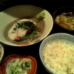 九段ごち屋 - まぐろの山かけ定食